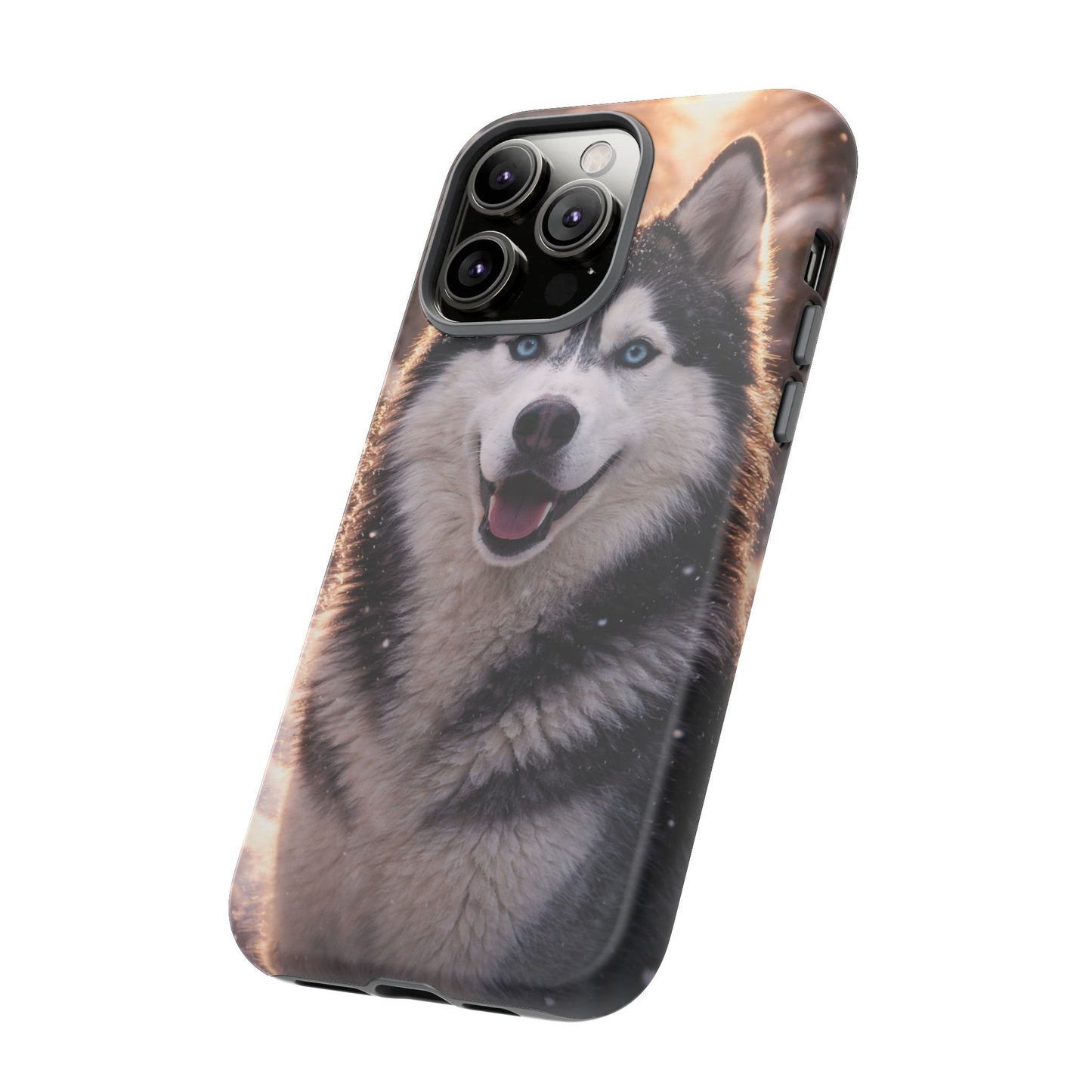 Siberian Husky Tough Phone Case | Blue Eyes Dog Cover Protective iPhone Case