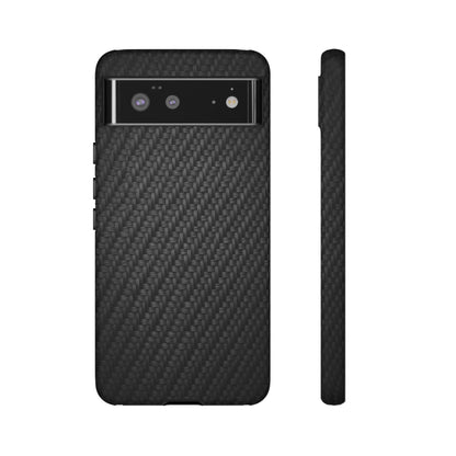 Carbon Fiber Inspired Phone Case – Rugged Slim Protective Tech Case for iPhone & Samsung