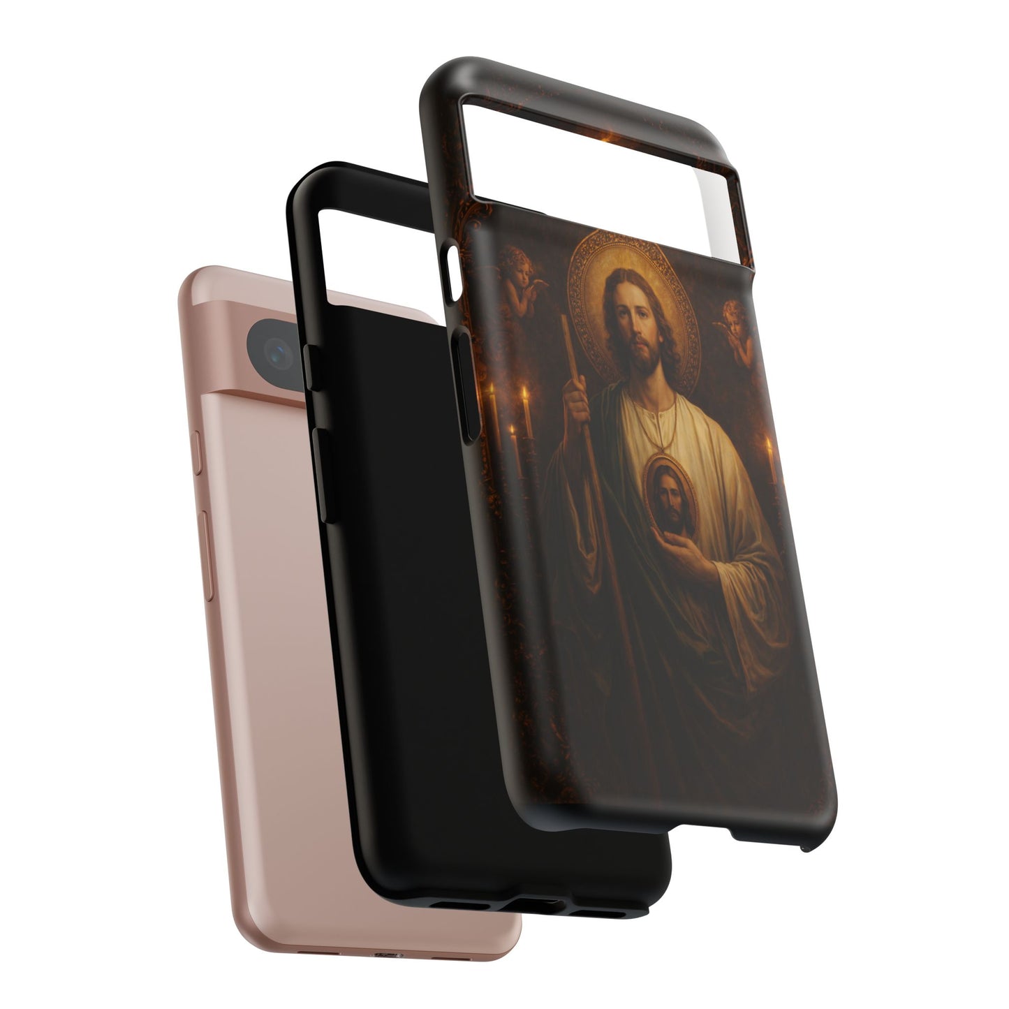 San Judas Phone Case Saint Jude Catholic Saint Religious Art Portrait Tough