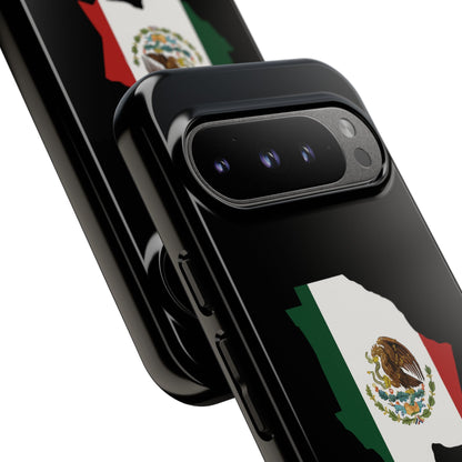 Chihuahua Mexico Flag Map Phone Case | Mexican American Pride Tough Case for iPhone & Samsung