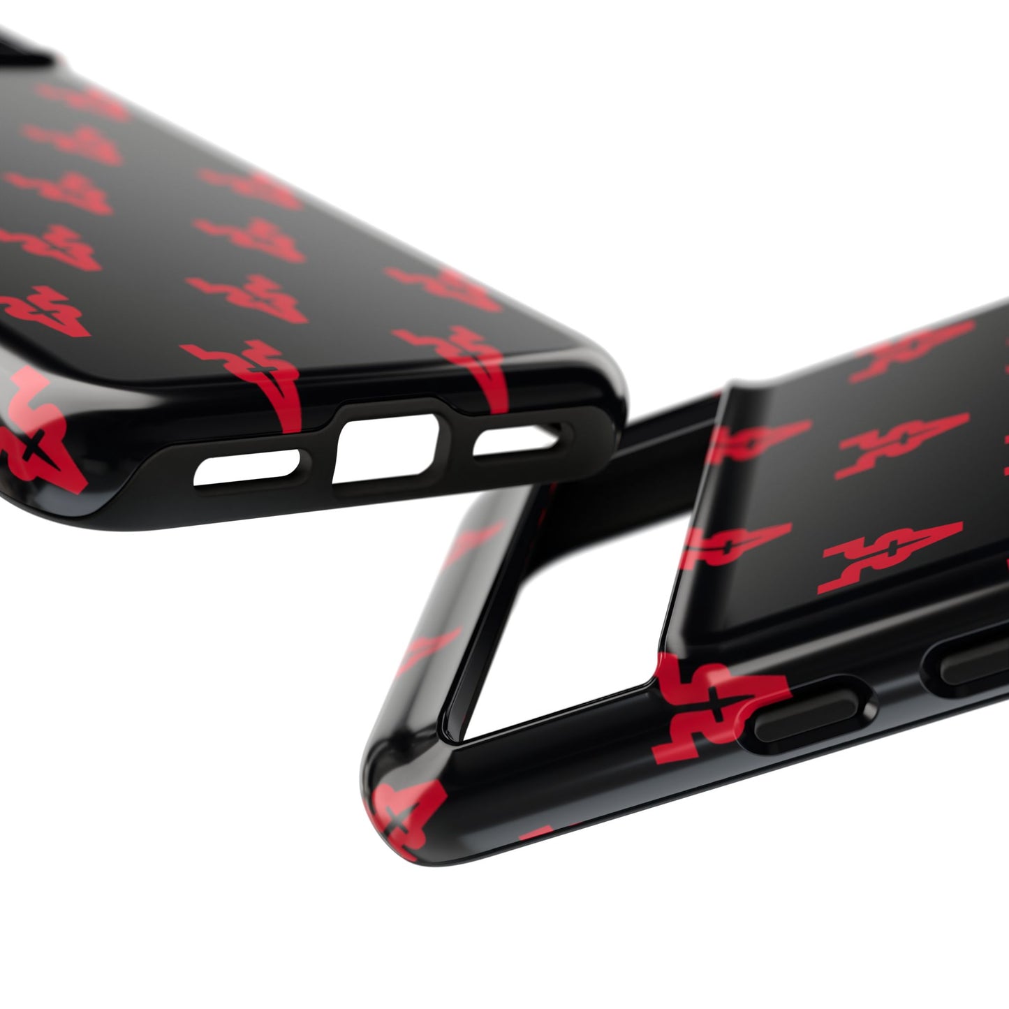 Mazatlán Bull Phone Case – Black Red Streetwear Tough Shockproof Cover