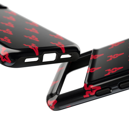 Mazatlán Bull Phone Case – Black Red Streetwear Tough Shockproof Cover