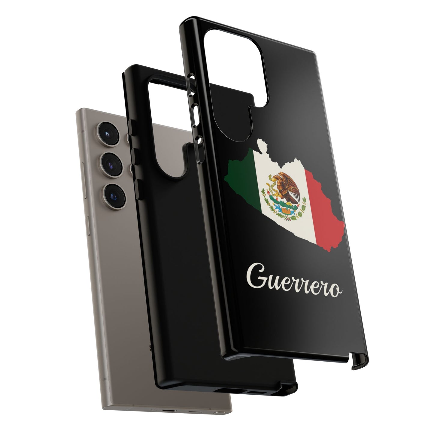Guerrero Mexico Flag Map Phone Case | Mexican American Pride Tough Case for iPhone & Samsung