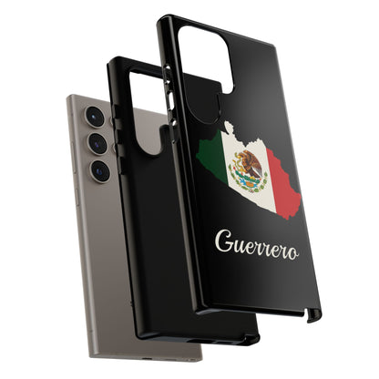 Guerrero Mexico Flag Map Phone Case | Mexican American Pride Tough Case for iPhone & Samsung