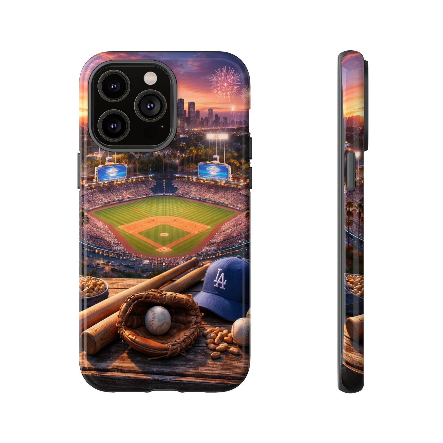 Baseball Sunset Stadium Phone Case LA Game Day Sports Aesthetic Case