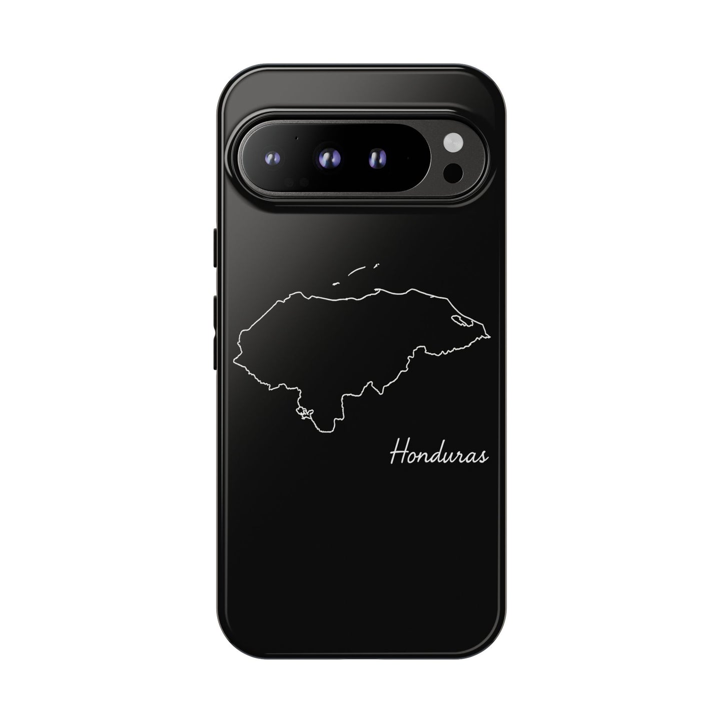 Honduras Outline Phone Case – Minimal Country Map Tough Case (iPhone, Samsung, Pixel)