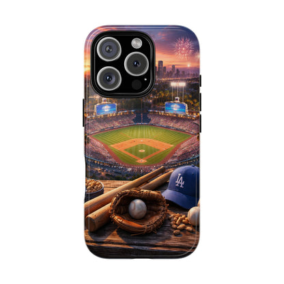Baseball Sunset Stadium Phone Case LA Game Day Sports Aesthetic Case