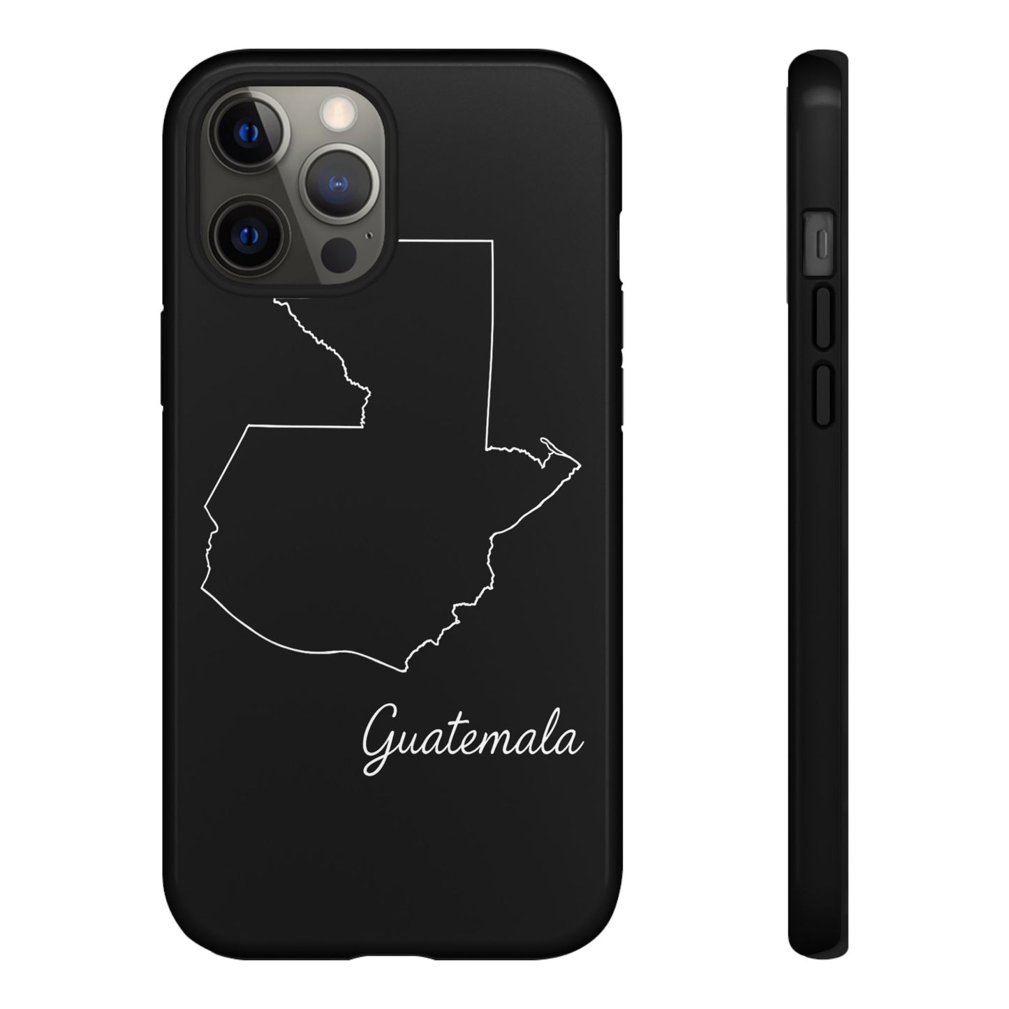 Guatemala Outline Phone Case – Minimal Country Map Tough Case (iPhone, Samsung, Pixel)
