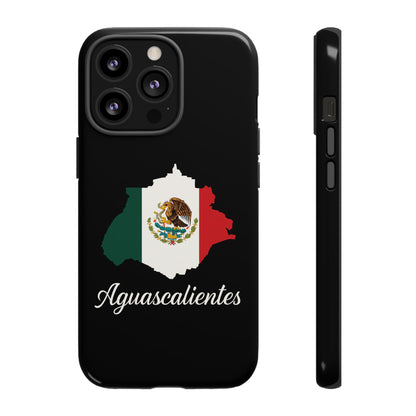 Aguascalientes Mexico Flag Map Phone Case | Mexican American Pride Tough Case for iPhone & Samsung