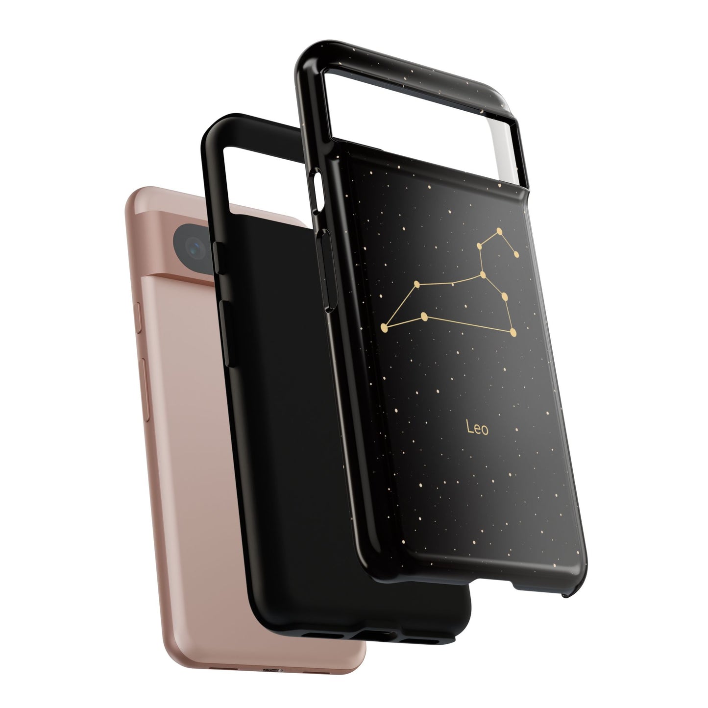 Leo Zodiac Constellation Phone Case – Luxe Gold Celestial Cover