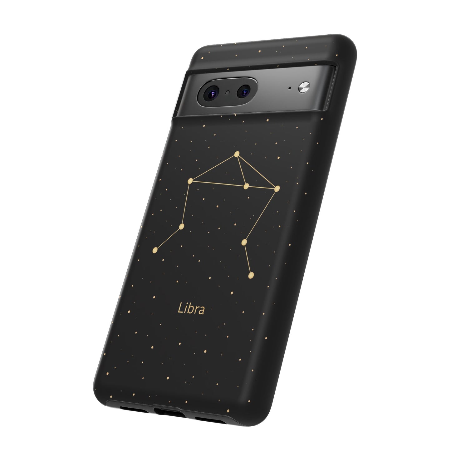 Libra Zodiac Constellation Phone Case – Luxe Gold Celestial Cover