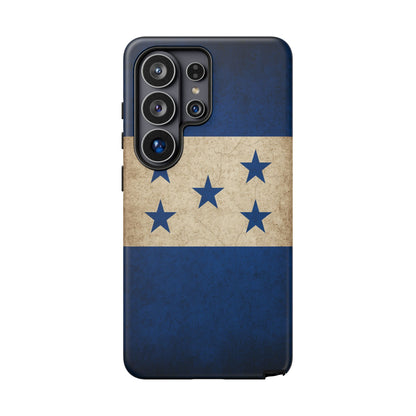 Honduras Flag Phone Case | Vintage Honduran Flag iPhone & Samsung Tough Protective Case