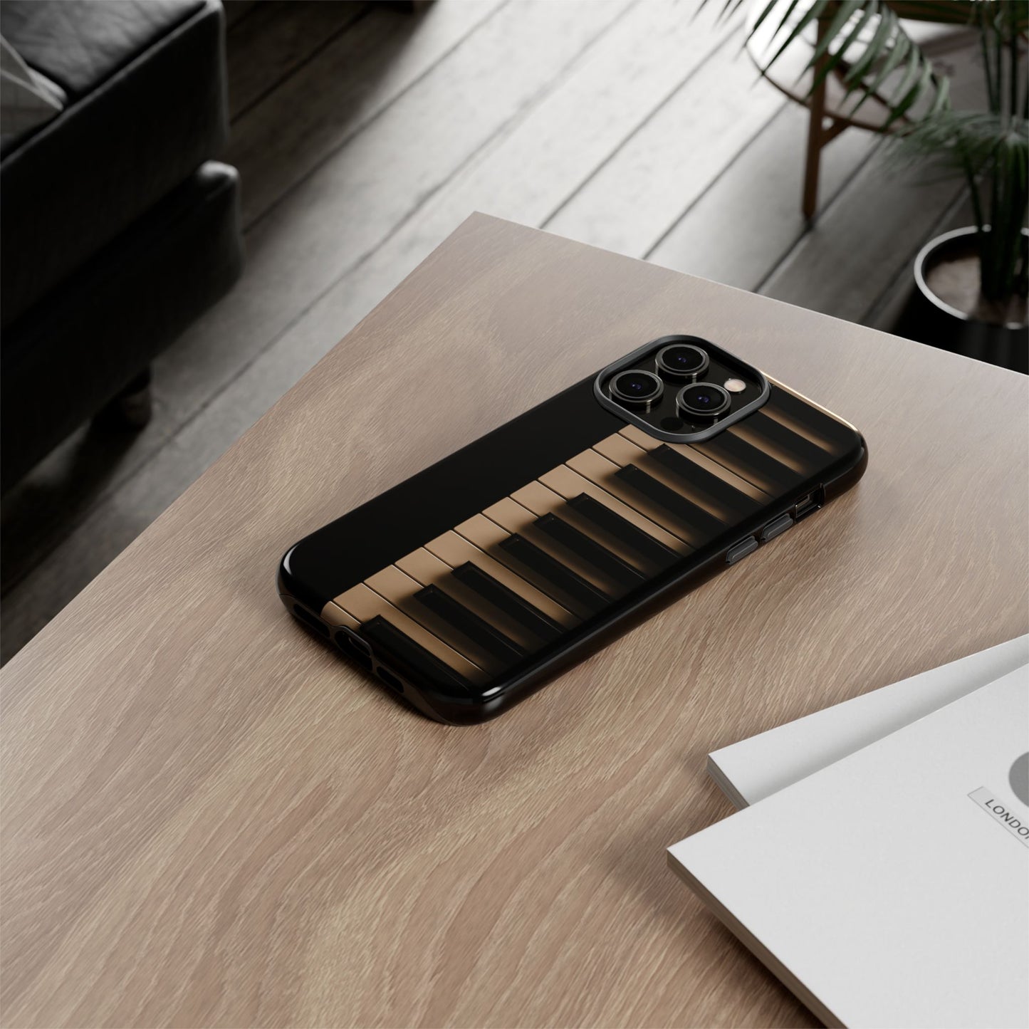 Piano Phone Case – Piano Keyboard Tough Case for Musicians (iPhone, Samsung, Pixel)