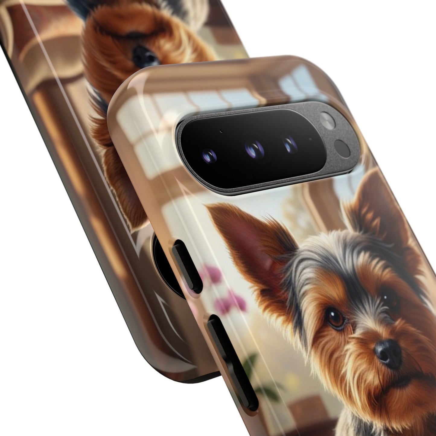 Yorkshire Terrier Phone Case – Cute Yorkie Puppy Tough Case (iPhone, Samsung, Pixel)