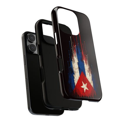 Cuban Flag Phone Case | Cuba Flag Tough Case | Patriotic Cuban Pride iPhone Samsung Protective Cover
