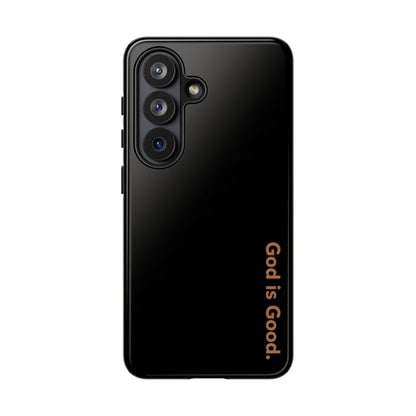 God Is Good Phone Case Minimal Aesthetic Christian Tough Cover