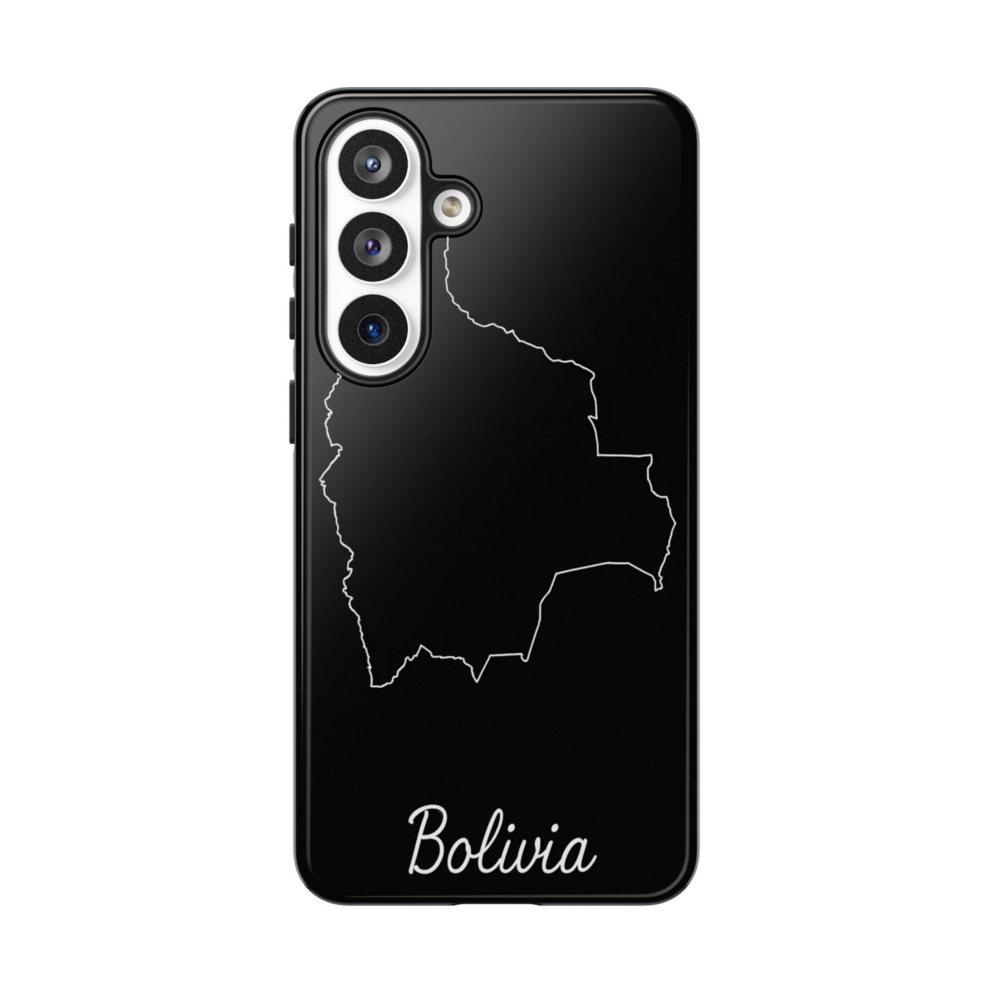 Bolivia Outline Phone Case – Minimal Country Map Tough Cover
