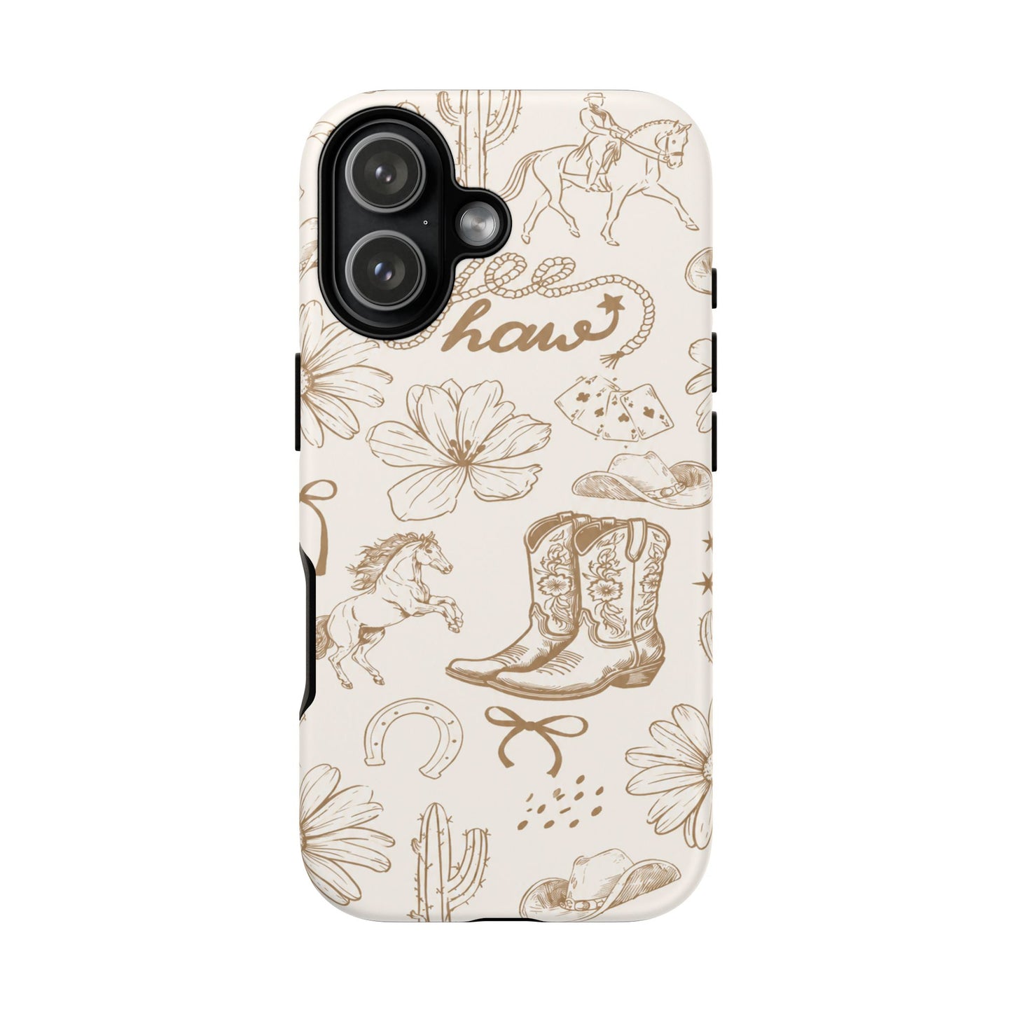 Western Cowgirl Phone Case for iPhone Samsung Galaxy Pixel Tough Case