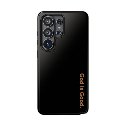 God Is Good Phone Case Minimal Aesthetic Christian Tough Cover
