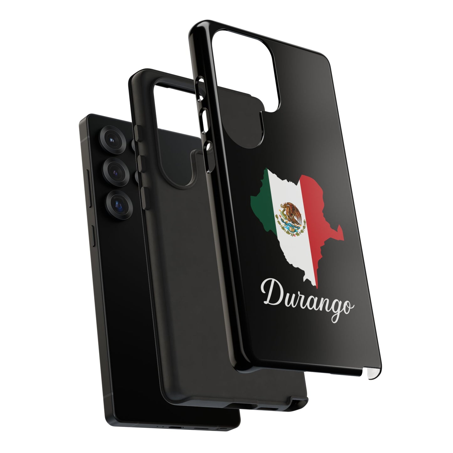 Durango Mexico Flag Map Phone Case | Mexican American Pride Tough Case for iPhone & Samsung