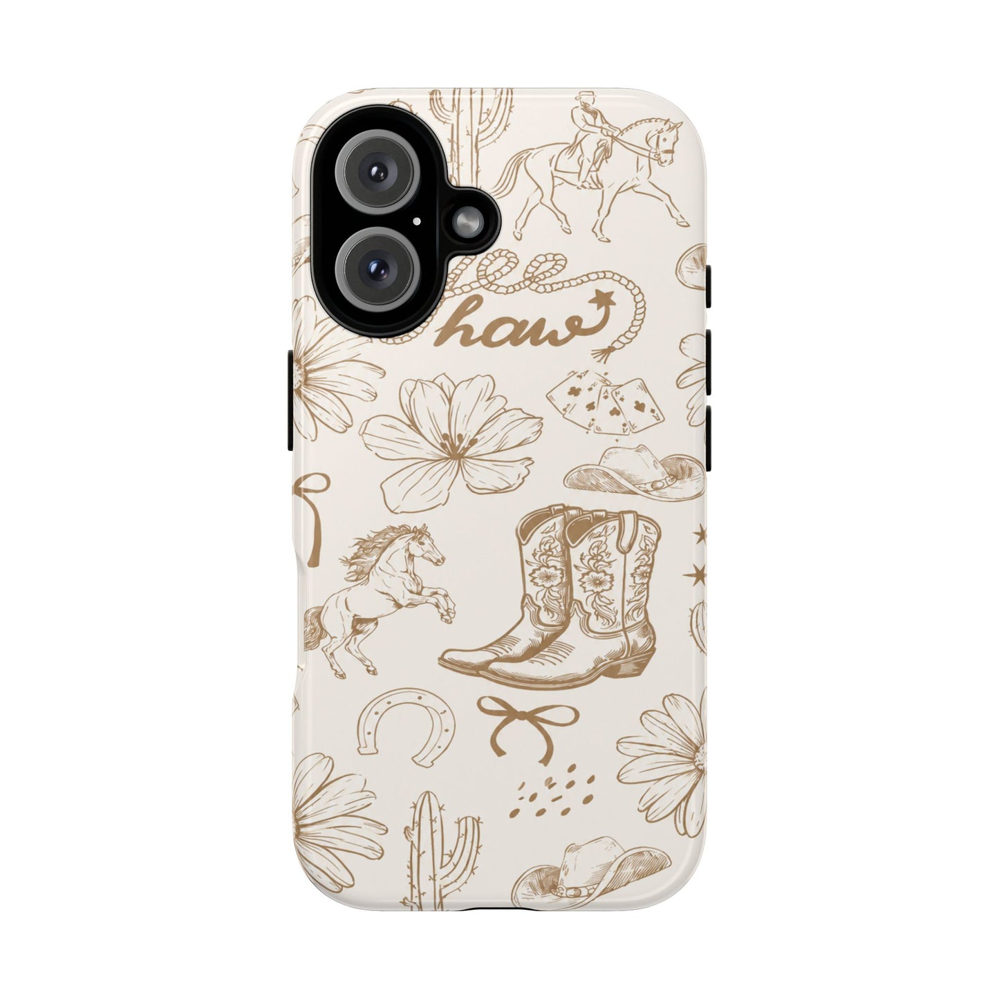 Western Cowgirl Phone Case for iPhone Samsung Galaxy Pixel Tough Case