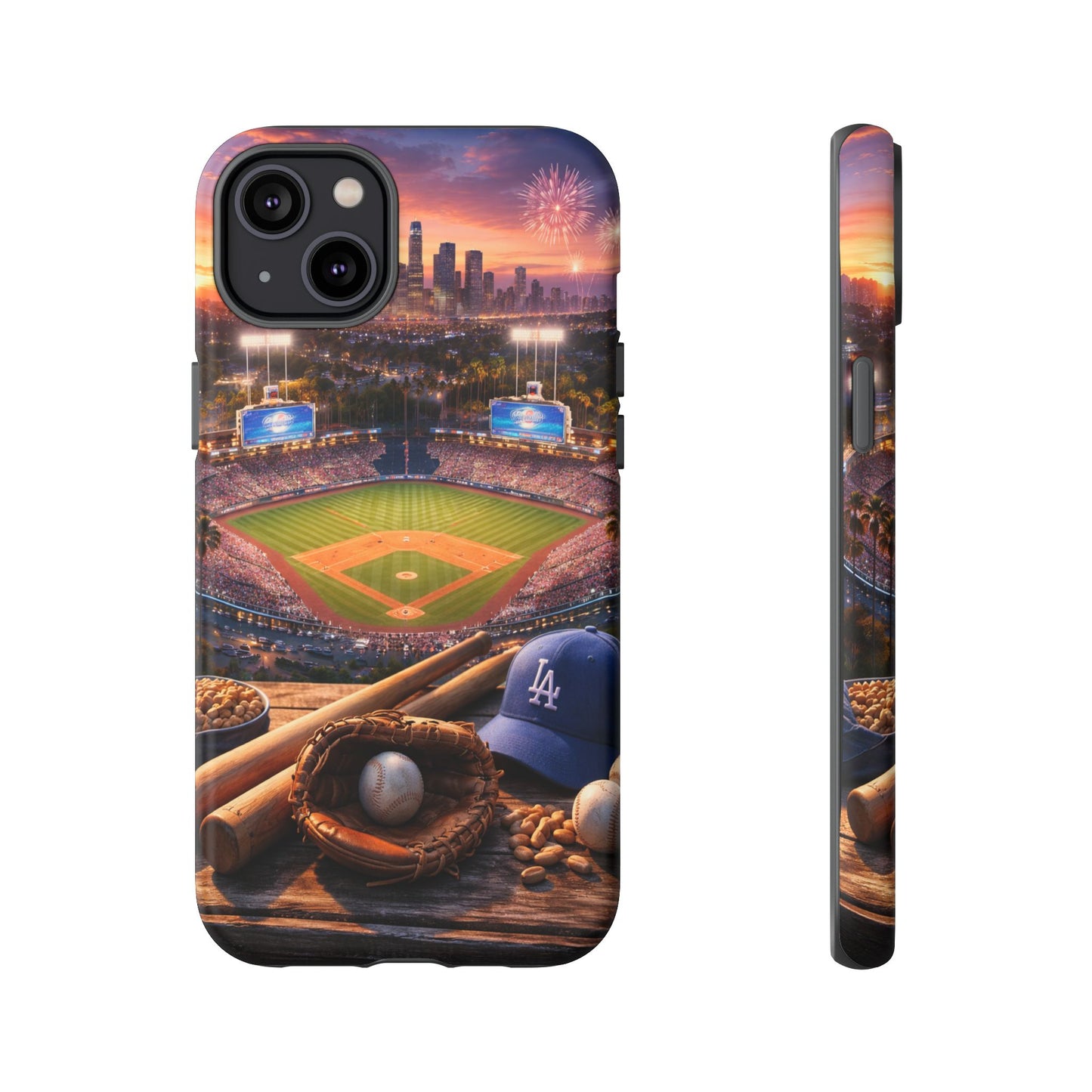 Baseball Sunset Stadium Phone Case LA Game Day Sports Aesthetic Case