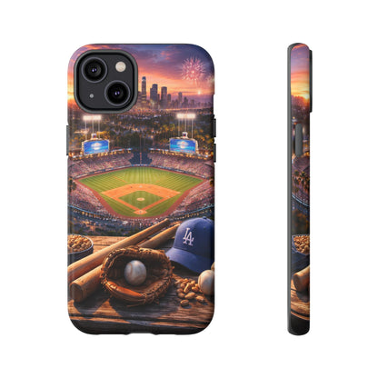 Baseball Sunset Stadium Phone Case LA Game Day Sports Aesthetic Case
