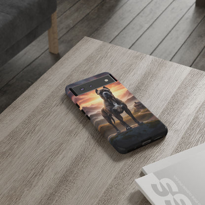 Cane Corso Phone Case – Guard Dog Sunset Tough Case (iPhone, Samsung, Pixel) | Dog Lover Gift