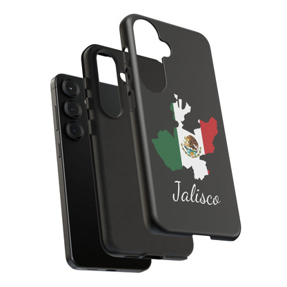 Jalisco Mexico Flag Map Phone Case | Mexican American Pride Tough Case for iPhone & Samsung