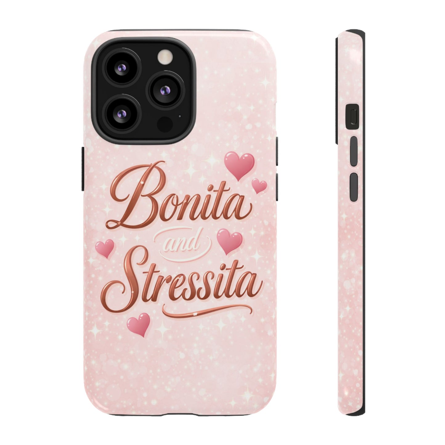 Bonita Stressita Phone Case Cute Latina Aesthetic Pink Coquette Case