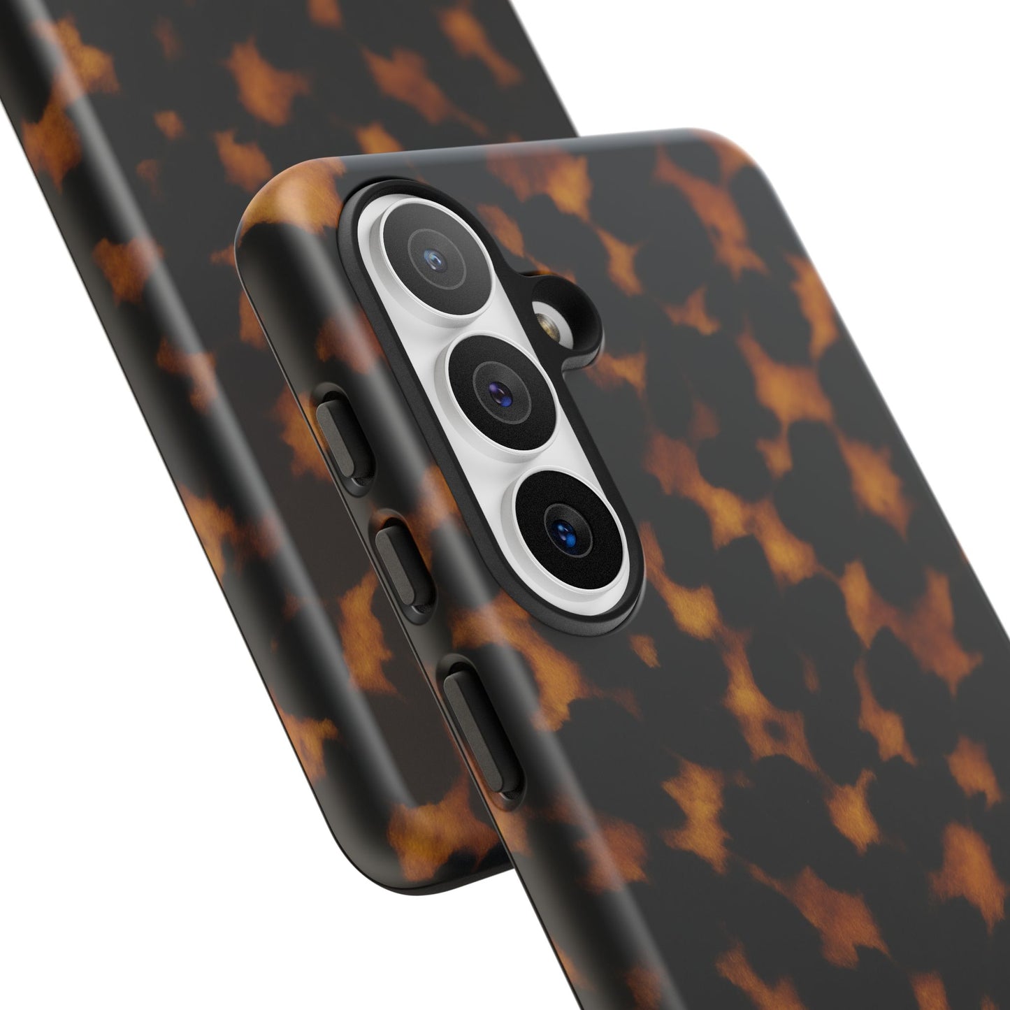 Tortoiseshell Phone Case – Brown Leopard Pattern Luxury Tough Protective Case
