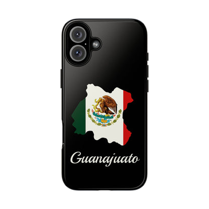 Guanajuato Mexico Flag Map Phone Case | Mexican American Pride Tough Case for iPhone & Samsung