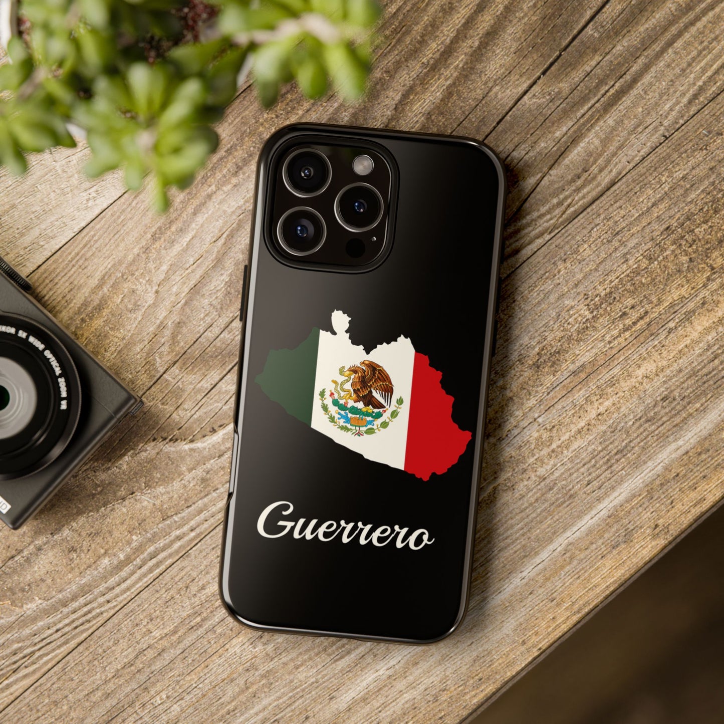 Guerrero Mexico Flag Map Phone Case | Mexican American Pride Tough Case for iPhone & Samsung