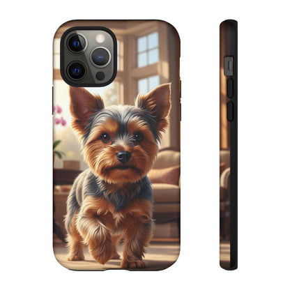 Yorkshire Terrier Phone Case – Cute Yorkie Puppy Tough Case (iPhone, Samsung, Pixel)