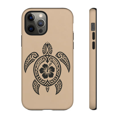 Polynesian Turtle Phone Case | Hawaiian Beach Tough Cover
