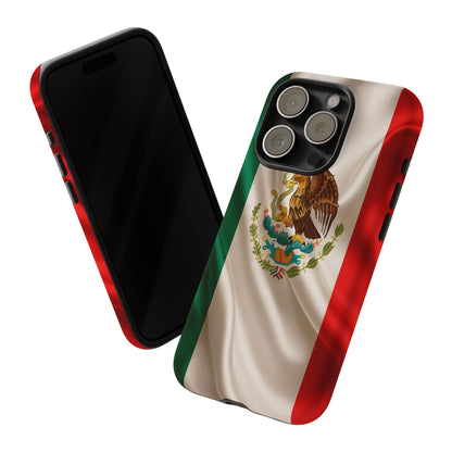 Mexico Flag Phone Case | Mexican Pride iPhone & Samsung Case | Tricolor Aesthetic Tough Protective Cover