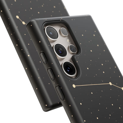 Aries Zodiac Constellation Phone Case – Luxe Gold Celestial Cover