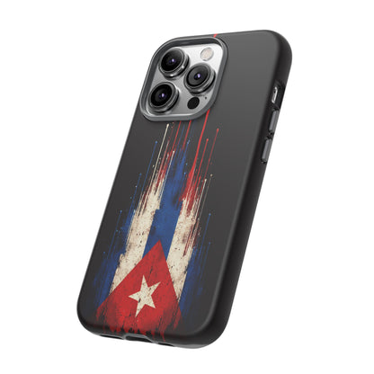Cuban Flag Phone Case | Cuba Flag Tough Case | Patriotic Cuban Pride iPhone Samsung Protective Cover
