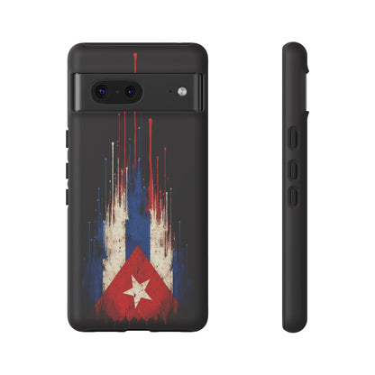Cuban Flag Phone Case | Cuba Flag Tough Case | Patriotic Cuban Pride iPhone Samsung Protective Cover