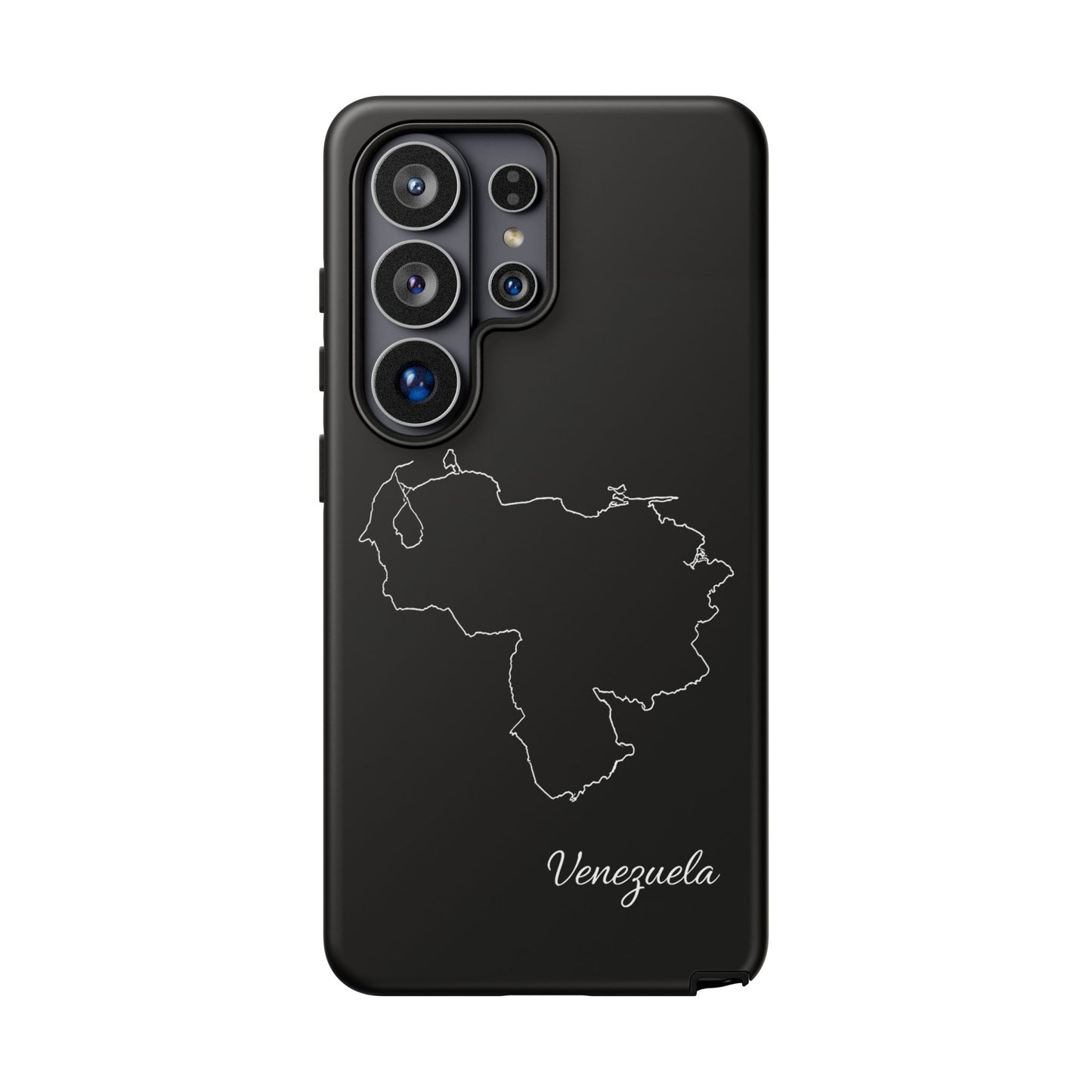 Venezuela Outline Phone Case – Minimal Country Map Tough Case (iPhone, Samsung, Pixel)