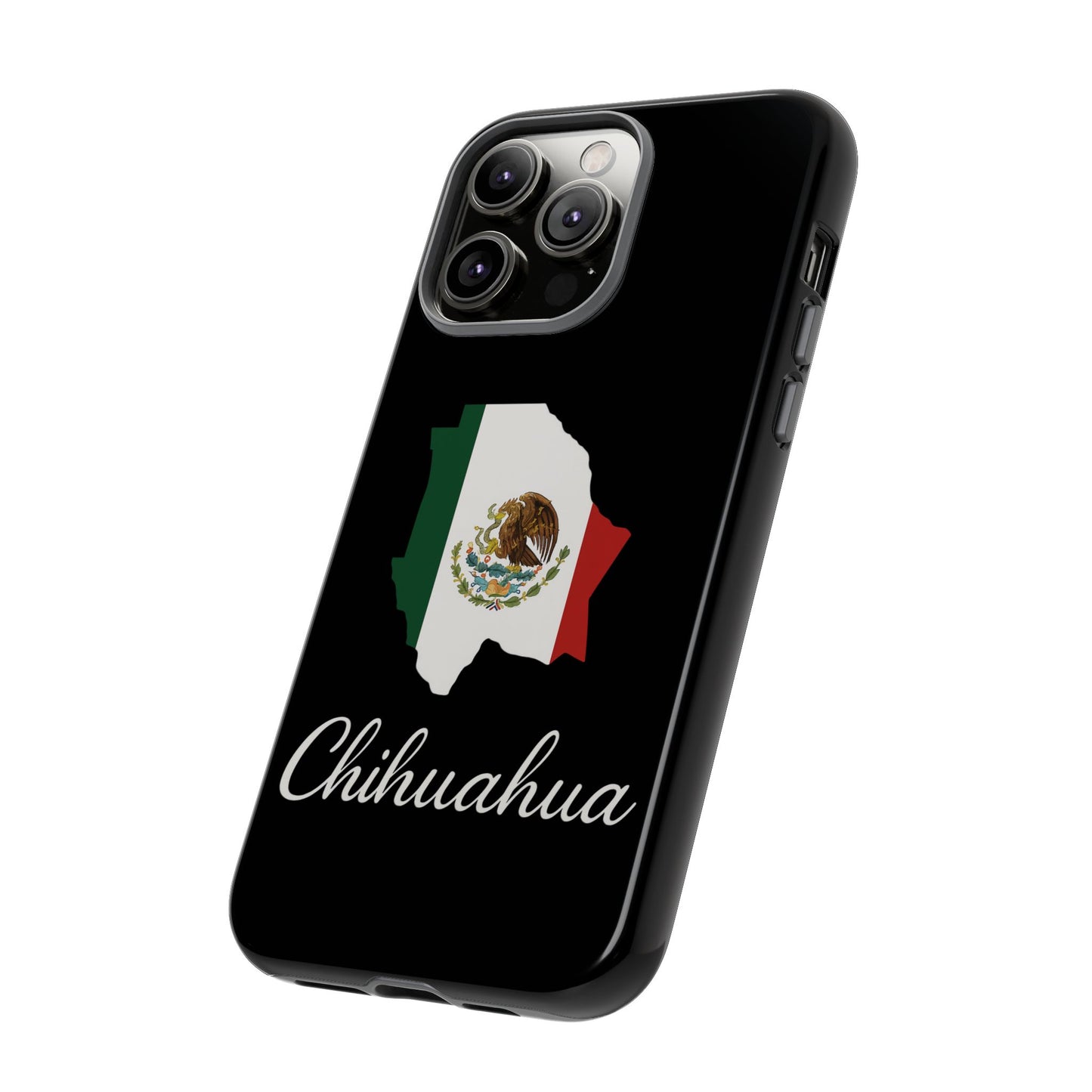 Chihuahua Mexico Flag Map Phone Case | Mexican American Pride Tough Case for iPhone & Samsung