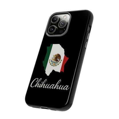 Chihuahua Mexico Flag Map Phone Case | Mexican American Pride Tough Case for iPhone & Samsung