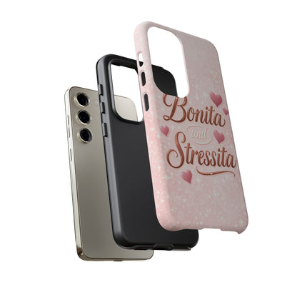 Bonita Stressita Phone Case Cute Latina Aesthetic Pink Coquette Case