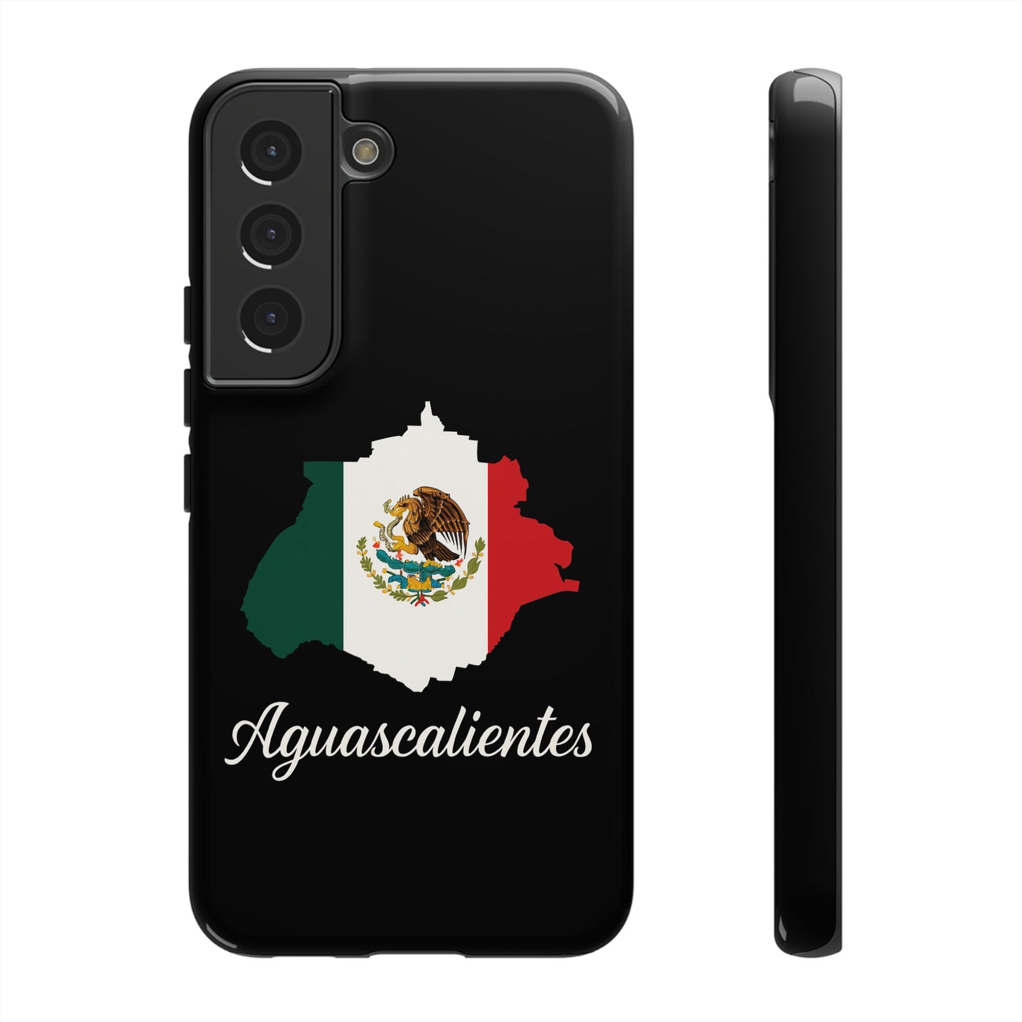 Aguascalientes Mexico Flag Map Phone Case | Mexican American Pride Tough Case for iPhone & Samsung