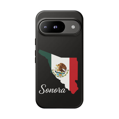 Sonora Mexico Flag Map Phone Case | Mexican American Pride Tough Case for iPhone & Samsung