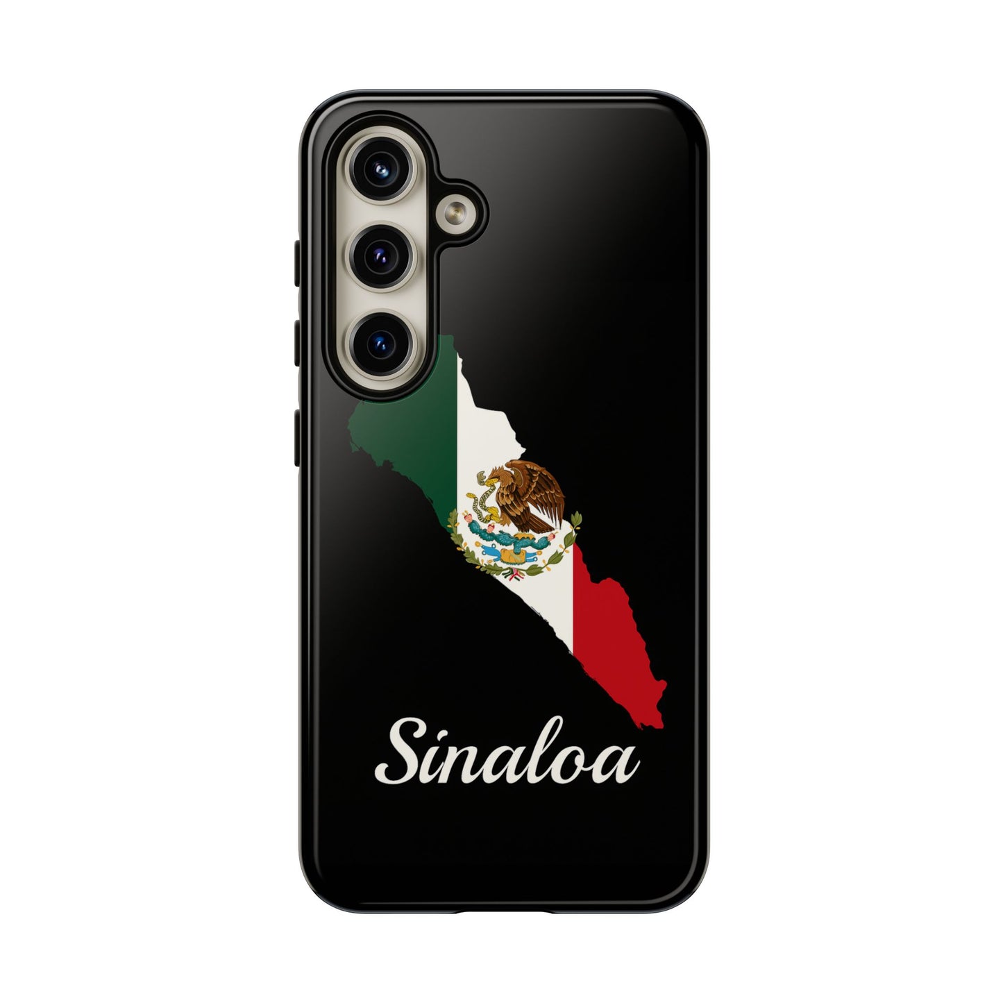 Sinaloa Mexico Flag Map Phone Case | Mexican American Pride Tough Case for iPhone & Samsung