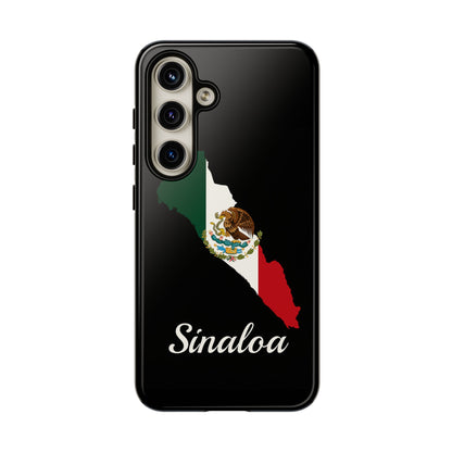 Sinaloa Mexico Flag Map Phone Case | Mexican American Pride Tough Case for iPhone & Samsung
