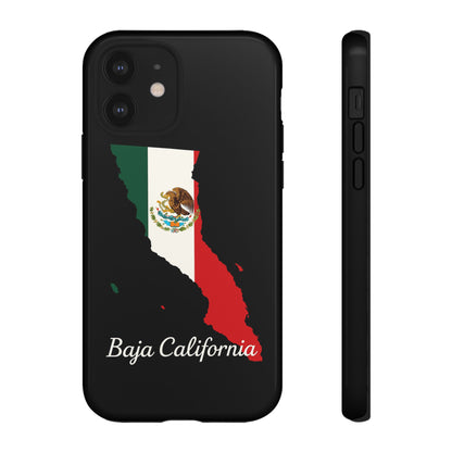 Baja California Mexico Flag Map Phone Case | Mexican American Pride Tough Case for iPhone & Samsung