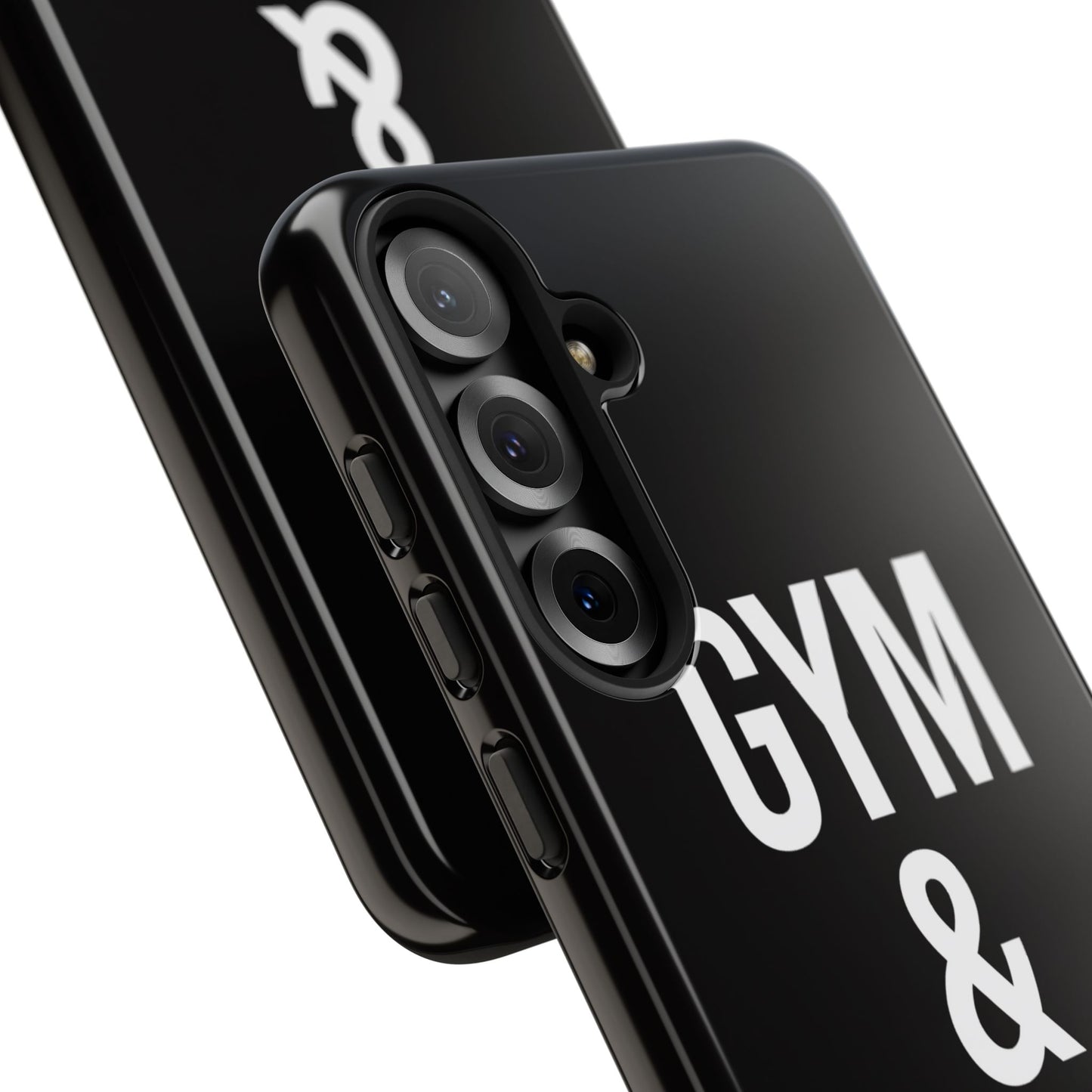 Gym & Jesus Phone Case Christian Faith Workout Gym Motivation Case