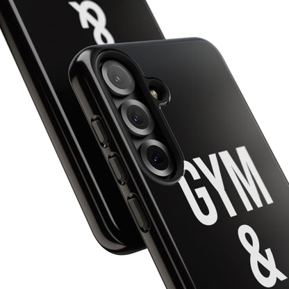 Gym & Jesus Phone Case Christian Faith Workout Gym Motivation Case